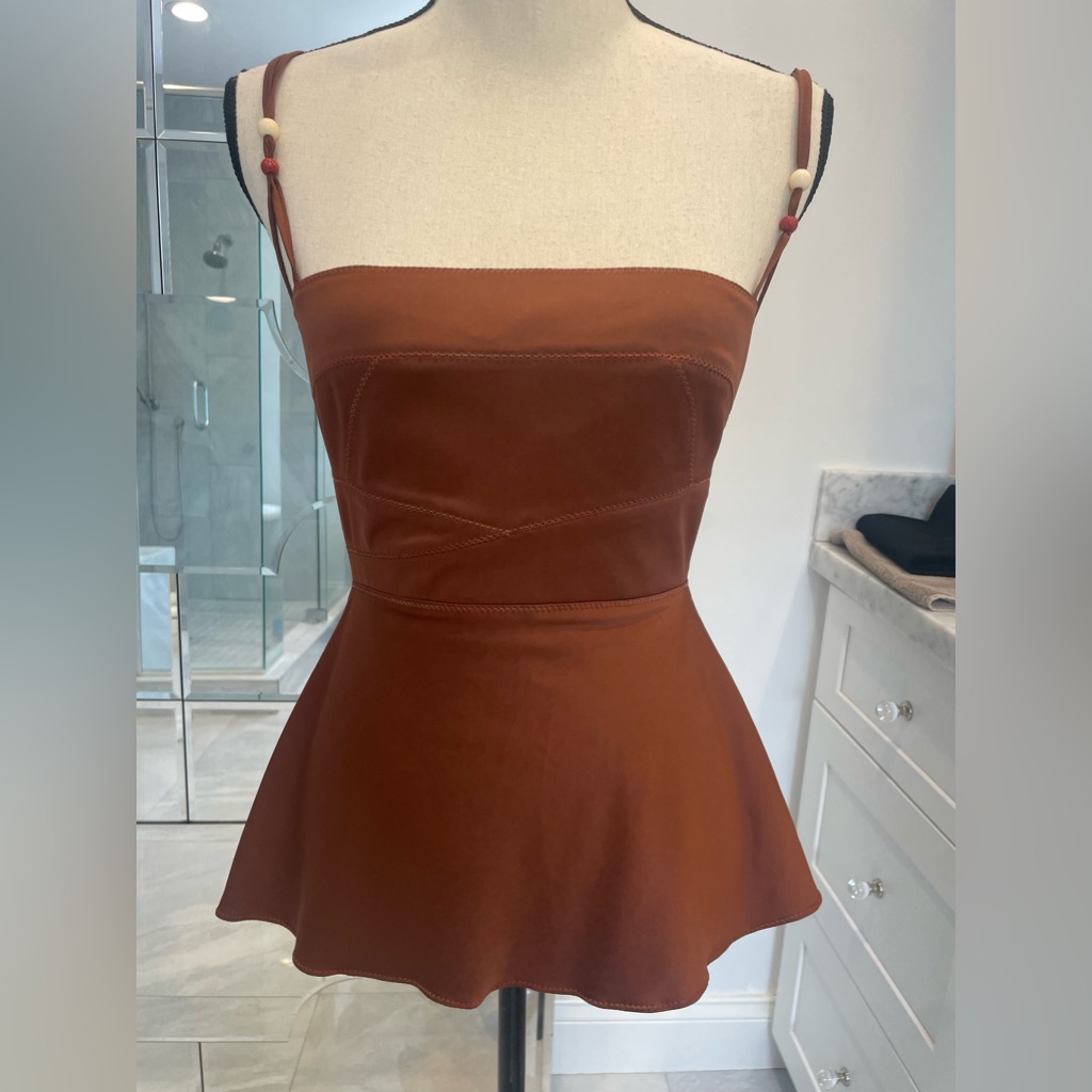 Just Cavalli Bustier Copper Top
